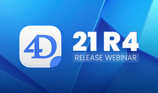 Webinario 4D 21 R4: QUIC lo mantiene conectado, IA... y más